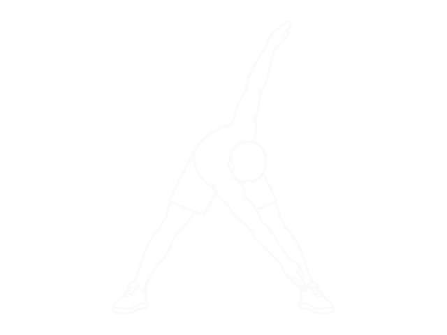 Arms Apart Circular Toe Touch — End