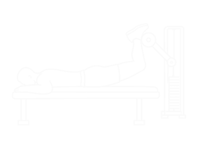 Assisted Prone Rectus Femoris Stretch — End