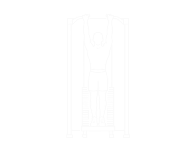 Assisted Standing Chin-Up — Start
