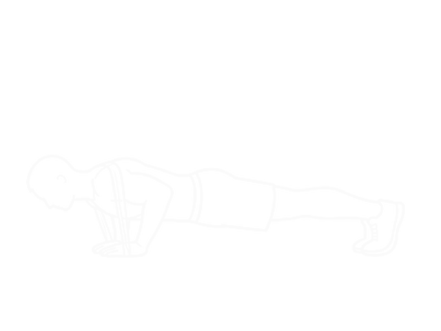Band Close-Grip Push-Up — End