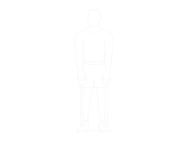 Band Front Lateral Raise — Start