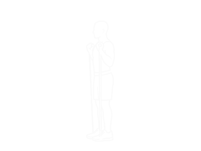 Band Shoulder Press — 시작