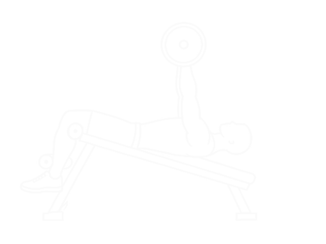 Decline Barbell Pullover — Start