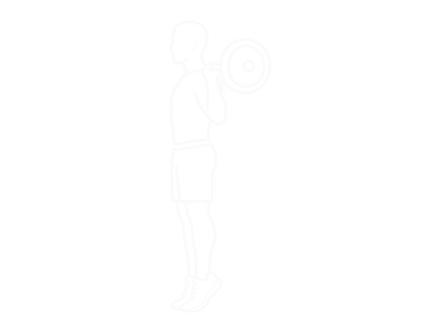 Barbell Floor Calf Raise — End