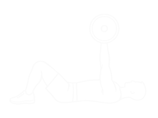Barbell Floor Press — End