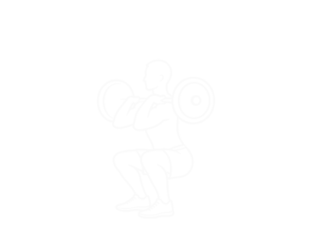 Barbell Front Chest Squat — End