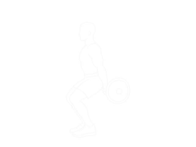 Barbell Hack Squat — End