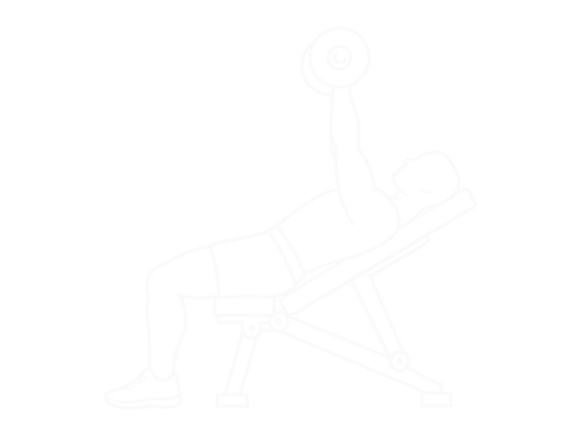 Incline Barbell Reverse-Grip Press — End