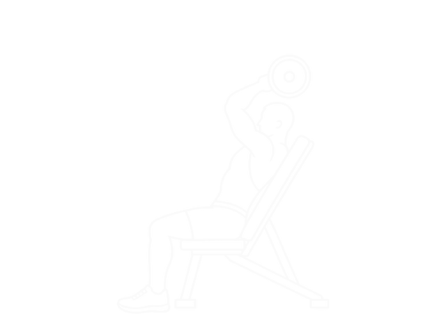 Incline Barbell Triceps Extension — Start