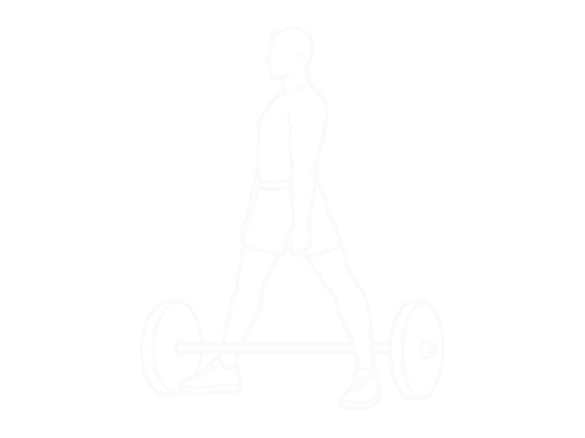 Barbell Jefferson Squat — End