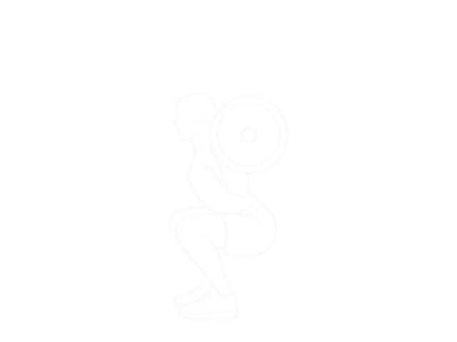 Barbell Low Bar Squat — End