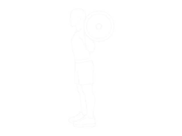 Barbell Low Bar Squat — Start