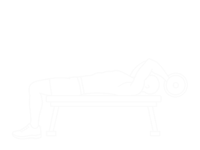 Lying Barbell Extension — Start