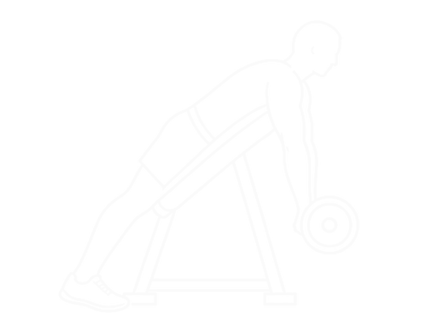 Lying Barbell Preacher Curl — Start