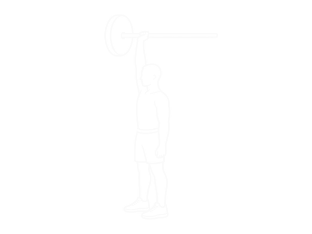 One-Arm Barbell Snatch — End