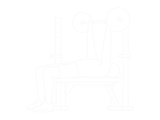 Barbell Pin Presses — End