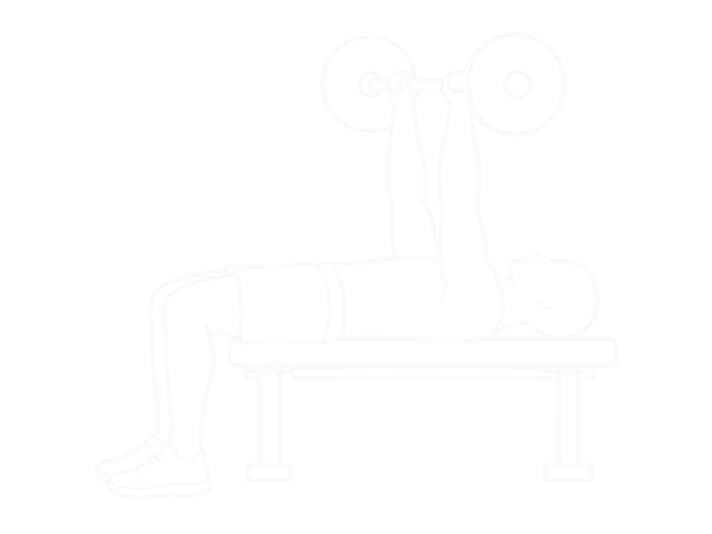 Barbell Reverse-Grip Bench Press — End