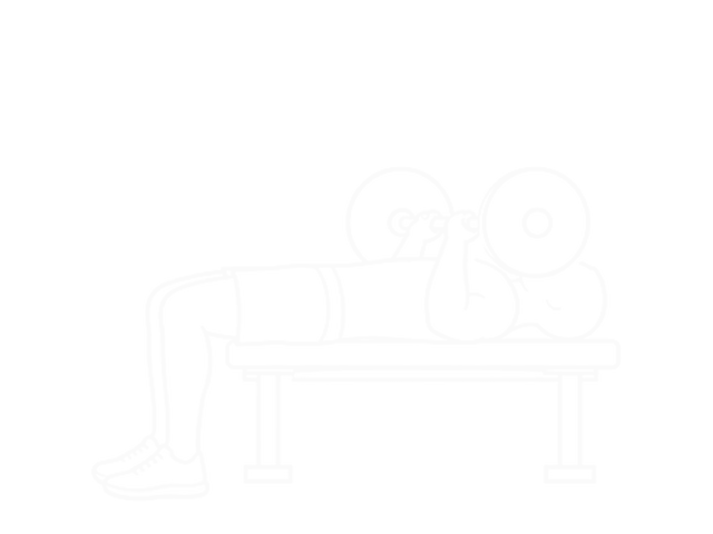Barbell Reverse-Grip Bench Press — Start