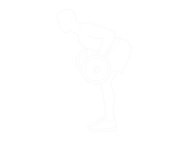 Barbell Reverse-Grip Bent Over Row — End