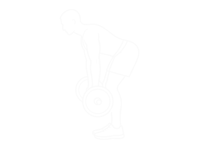Barbell Reverse-Grip Bent Over Row — Start