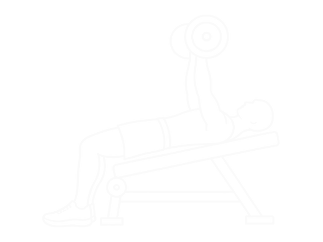 Barbell Reverse-Grip Decline Bench Press — End