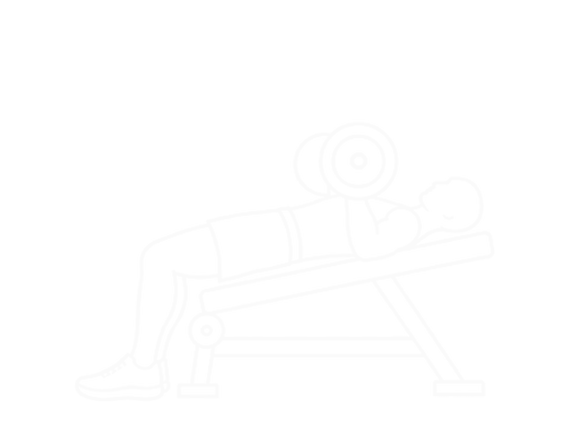 Barbell Reverse-Grip Decline Bench Press — Start