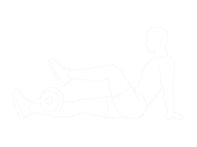 Barbell Sitted Alternate Leg Raise — End