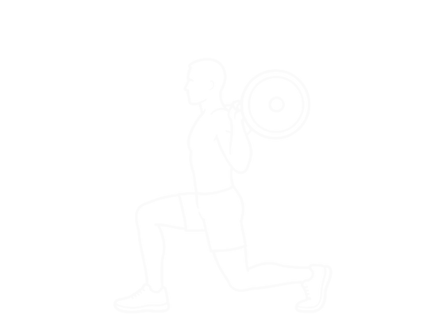 Barbell Split Squat — End