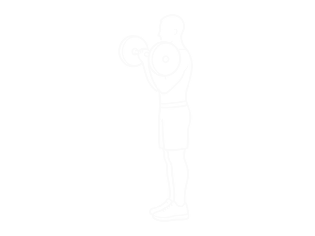 Standing Barbell Close-Grip Curl — 끝
