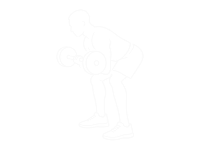Standing Barbell Concentration Curl — End