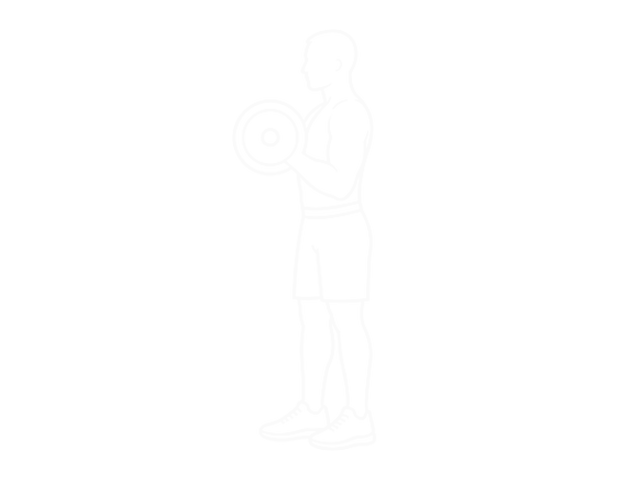 Standing Barbell Twist — Start