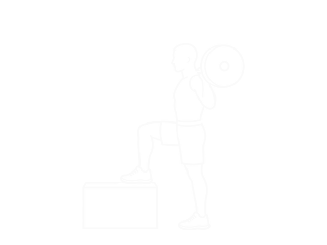 Barbell Step-Up — Start