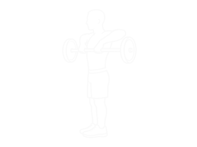 Barbell Upright Row — End