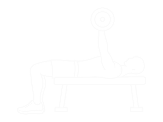 Barbell Wide Reverse-Grip Bench Press — End