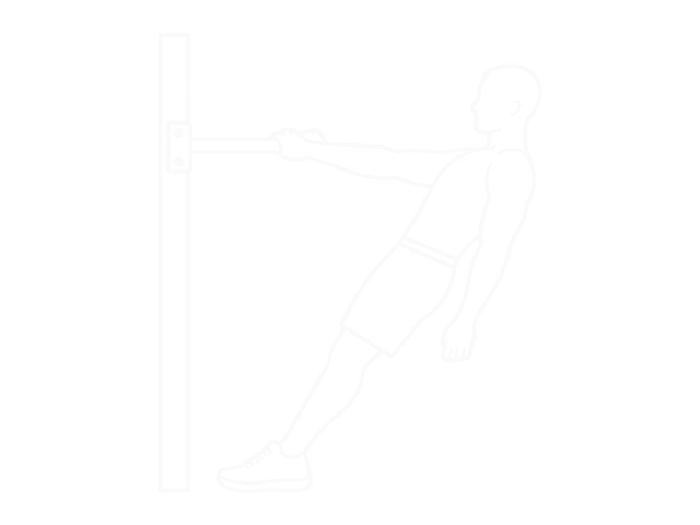 Bodyweight Standing Close-Grip Row — 시작