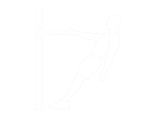 Bodyweight Standing One-Arm Row — 시작