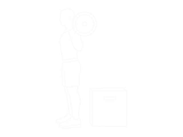 Box Squat — Start
