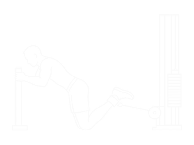 Cable Assisted Inverse Leg Curl — End