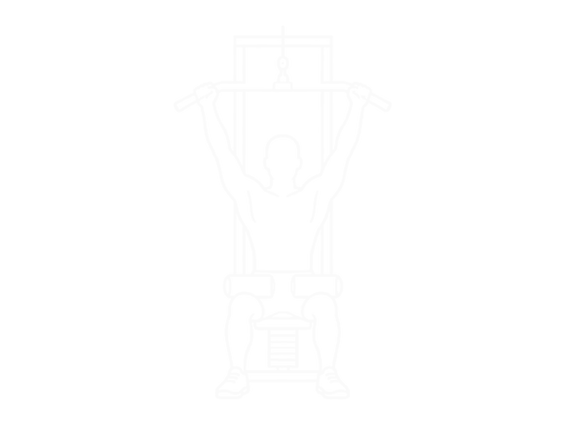 Cable Bar Lateral Pulldown — Start