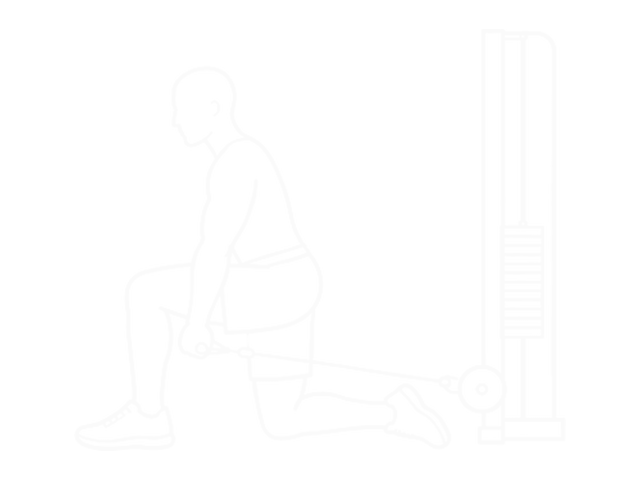 Cable Concentration Extension (On Knee) — End