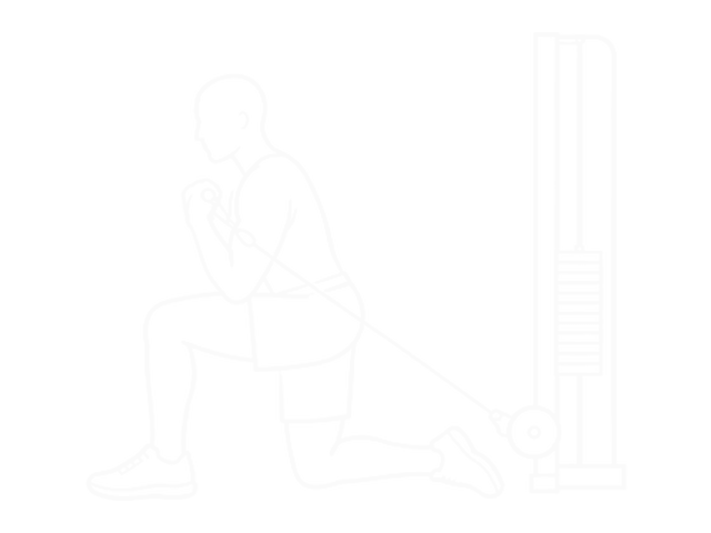 Cable Concentration Extension (On Knee) — Start
