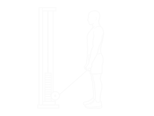 Cable Deadlift — End
