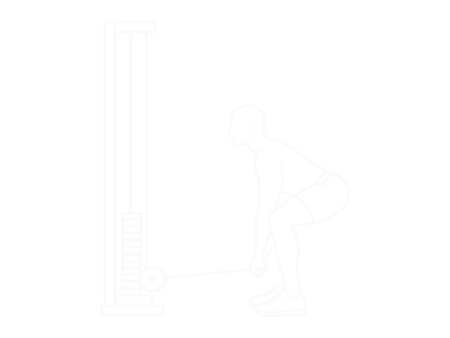 Cable Deadlift — Start