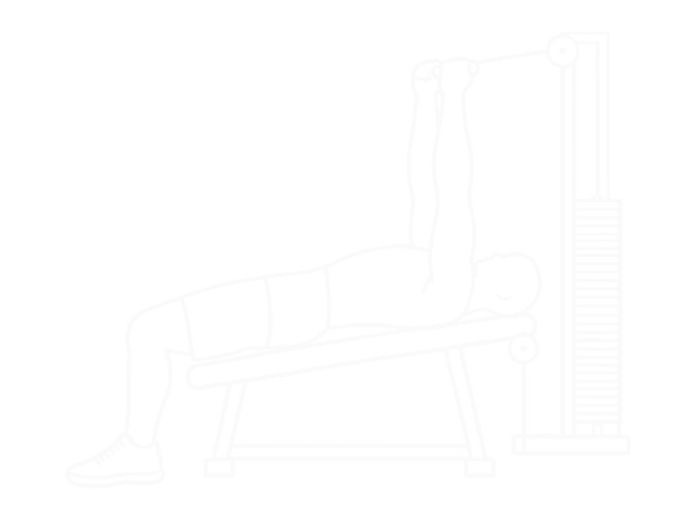 Decline Cable Press — End