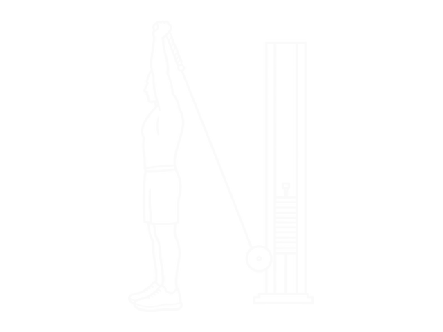 Cable Low-Pulley Triceps Extension — End