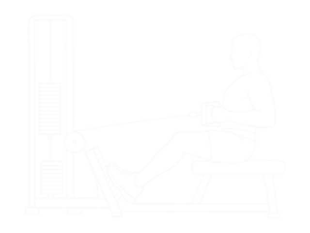 Cable Low Seated Row — End