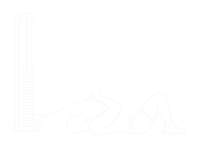 Lying Cable Biceps Curl — 끝