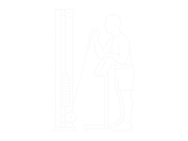 One-Arm Cable Preacher Curl — End