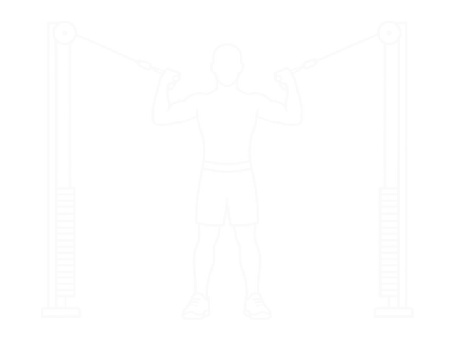 Overhead Cable Curl — End
