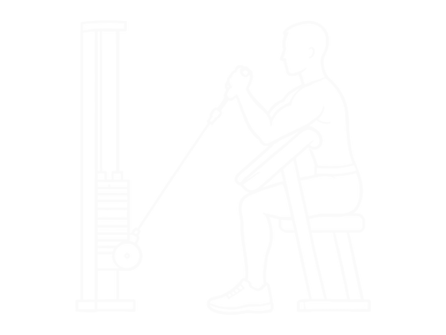 Cable Preacher Curl — 끝